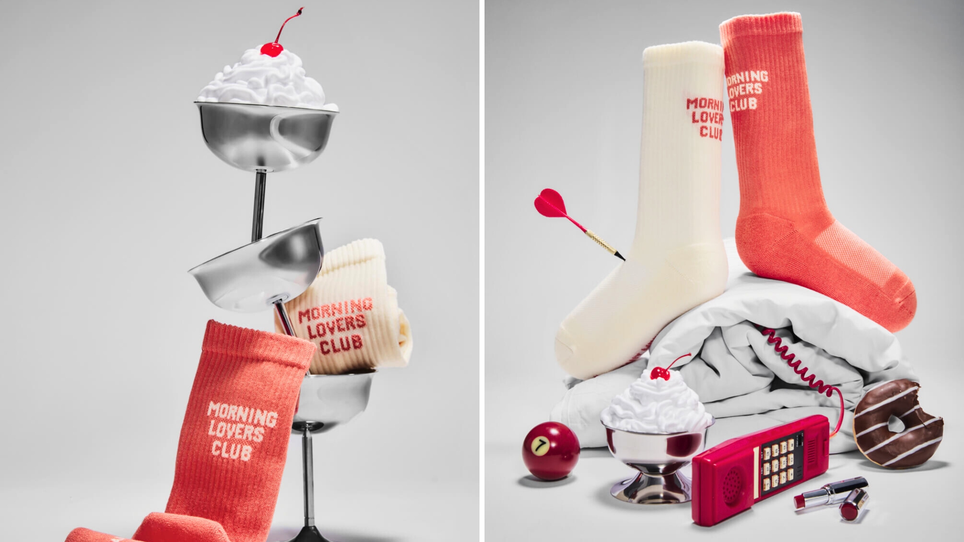 Many Mornings - skarpetki sportowe - LOVERS CLUB